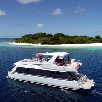 Maldives Charter Over Reef Yacht